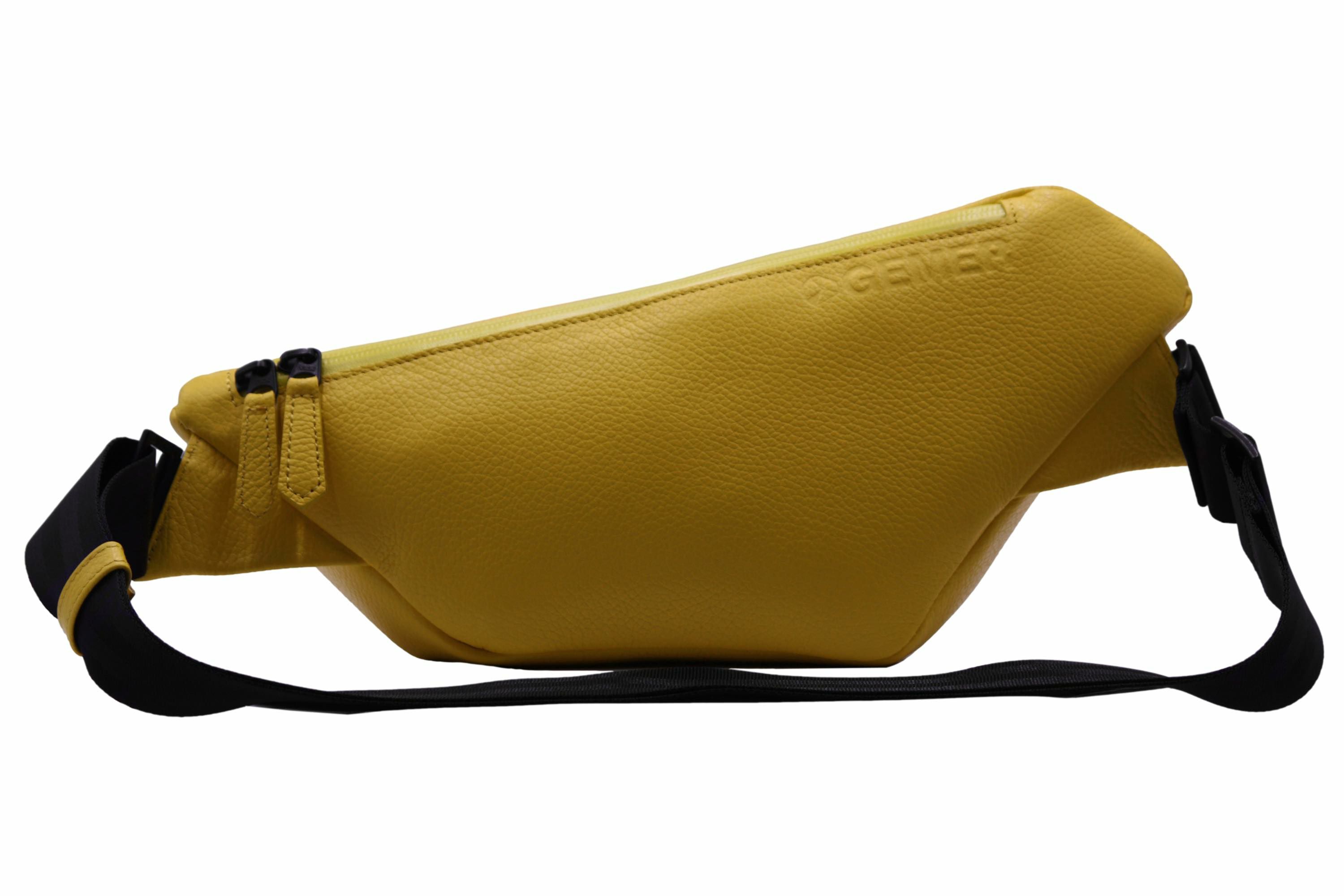 BODY BAG / YELLOW XSサイズ GEMER（ジェマー） レザーボディバッグ,トートバッグ