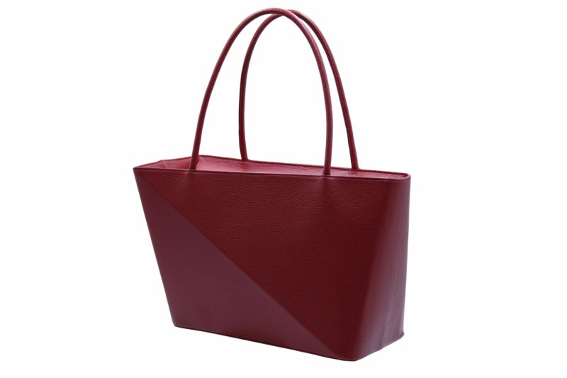 ジャックゴム　レザートート　レッド ジャックゴム レザートート レッド
